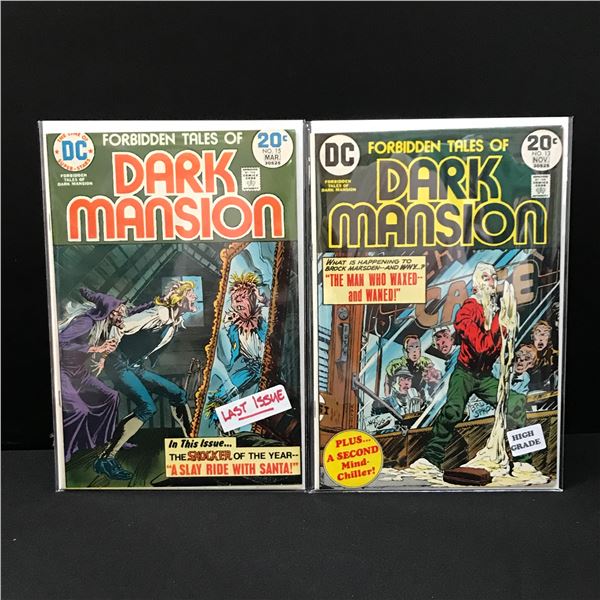 LOT OF 2 DARK MANSION COMICS (DC COMICS)