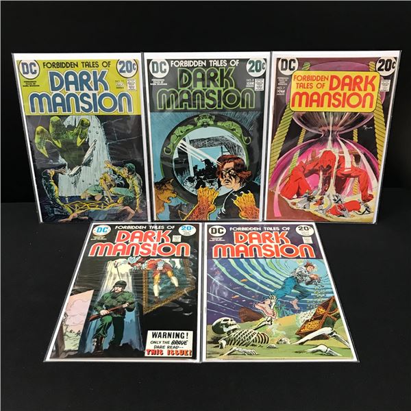 LOT OF 5 DARK MANSION COMICS (DC COMICS)