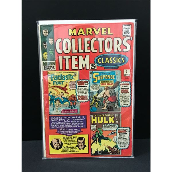 MARVEL COMICS NO.3 MARVEL COLLECTORS ITEM CLASSICS