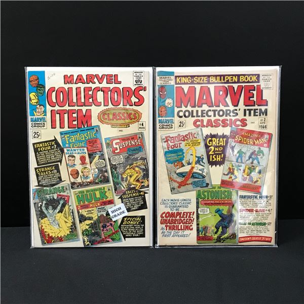LOT OF 2 MARVEL COLLECTORS ITEM COMICS