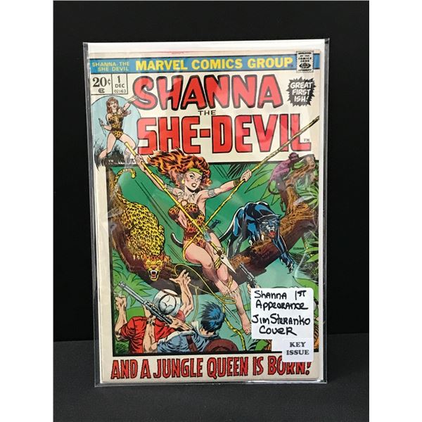 MARVEL COMICS NO.1 SHANNA THE SHE-DEVIL