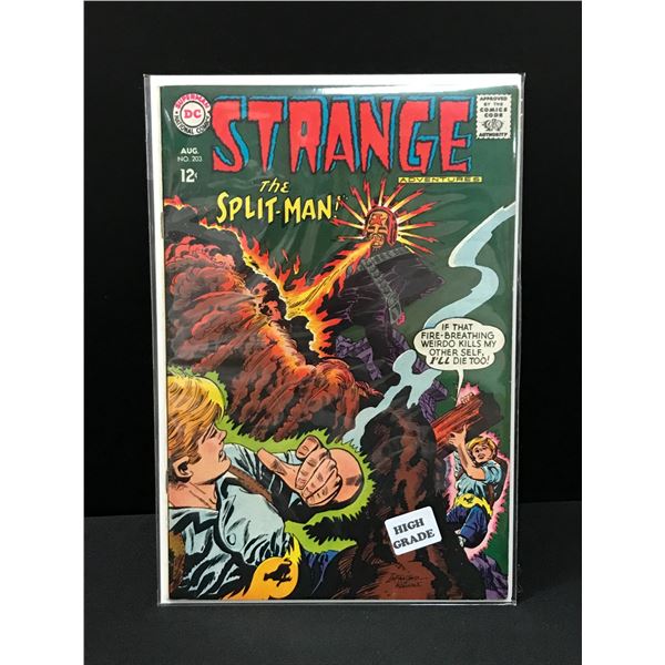 DC COMICS NO.203 STRANGE ADVENTURES