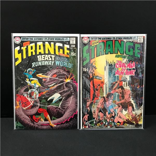 LOT OF 2 STRANGE ADVENTURES COMICS (DC COMICS)