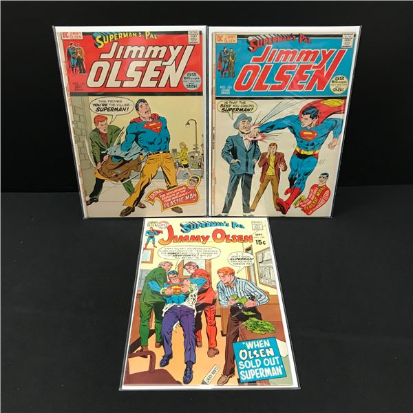LOT OF 3 SUPERMANS PAL JIMMY OLSEN COMICS (DC COMICS)
