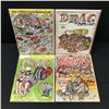 Image 1 : LOT OF 4 DRAG CARTOONS COMICS