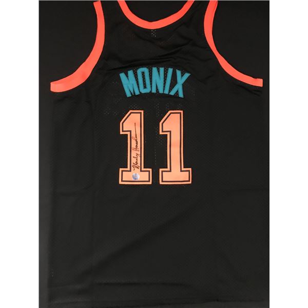 WOODY HARRELSON SIGNED SEMI-PRO MONIX JERSEY -KB COA