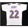 Image 1 : DEREK HENRY SIGNED BALTIMORE RAVENS JERSEY - BECKETT COA