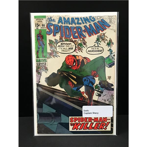 MARVEL COMICS NO.90 THE AMAZING SPIDERMAN