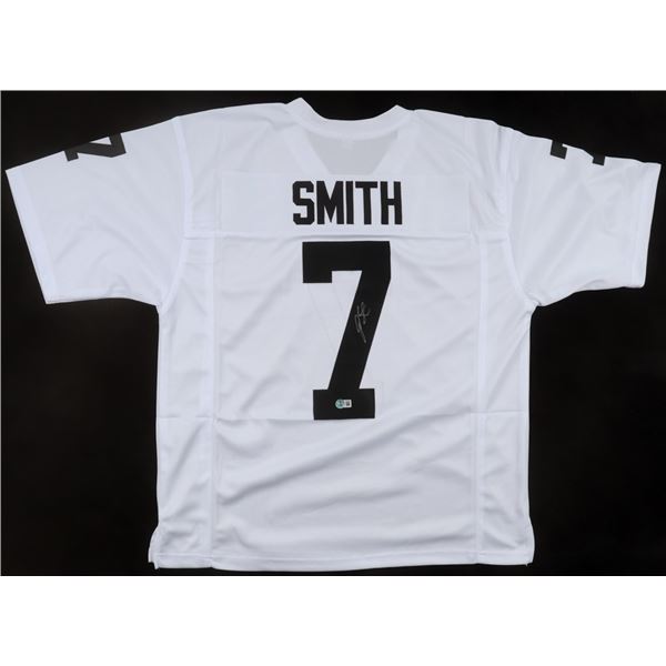GENO SMITH SIGNED RAIDERS JERSEY - BECKETT COA