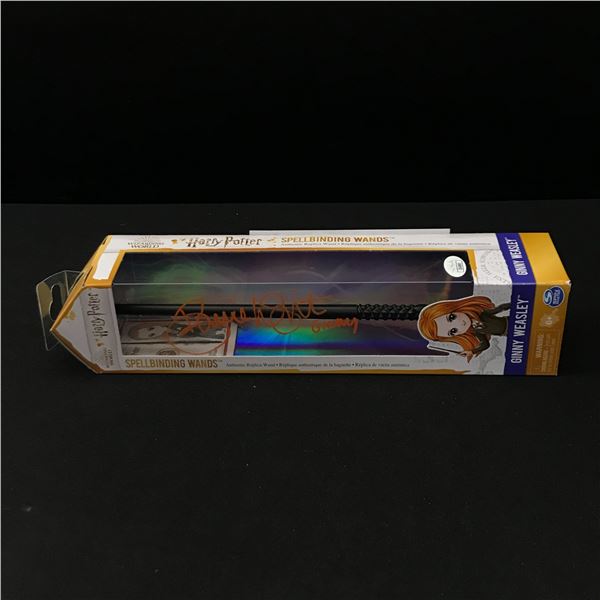 BONNIE WRIGHT SIGNED GINNY WEASLEY HARRY POTTER WAND - JSA AND WWOC COA