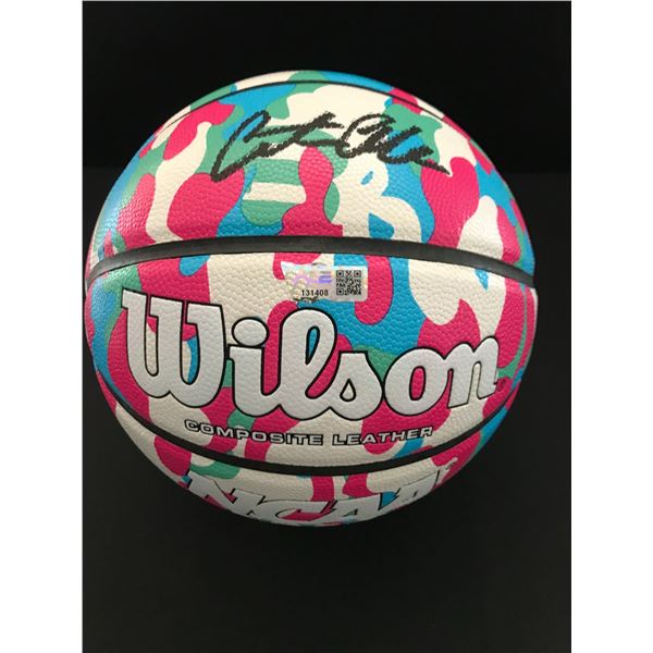 CAITLYN CLARKE SIGNED BASKETBALL ACE COA