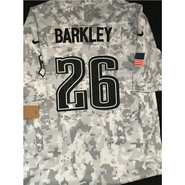 SAQUON BARKLEY SIGNED PHILADELPHIA EAGLES JERSEY - ACE COA