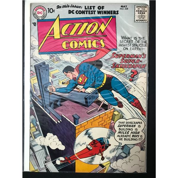 DC COMICS NO.228 ACTION COMICS