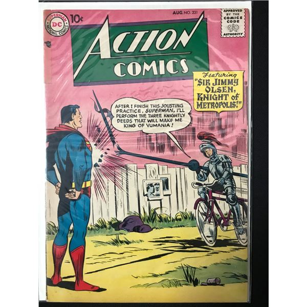 DC COMICS NO.231 ACTION COMICS