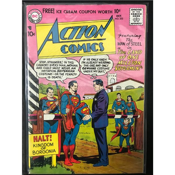DC COMICS NO.233 ACTION COMICS