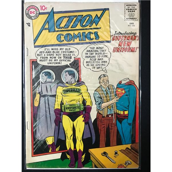 DC COMICS NO.236 ACTION COMICS