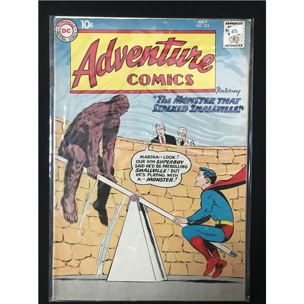 DC COMICS NO.274 ADVENTURE COMICS