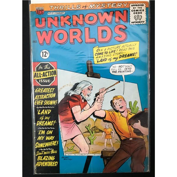 ACG COMICS NO.13 UNKNOWN WORLDS