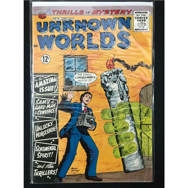 ACG COMICS NO.16 UNKNOWN WORLDS
