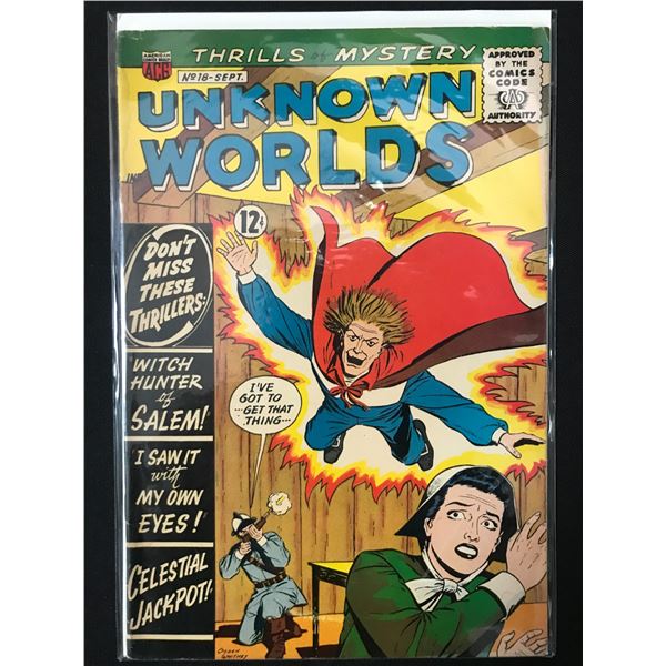 ACG COMICS NO.18 UNKNOWN WORLDS