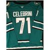 Image 1 : MACKLIN CELEBRINI SIGNED SAN JOSE SHARKS JERSEY - ACE COA