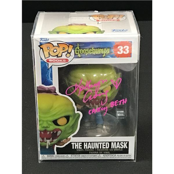 KATHRYN LONG SIGNED THE HAUNTED MASK FUNKO POP - JSA COA