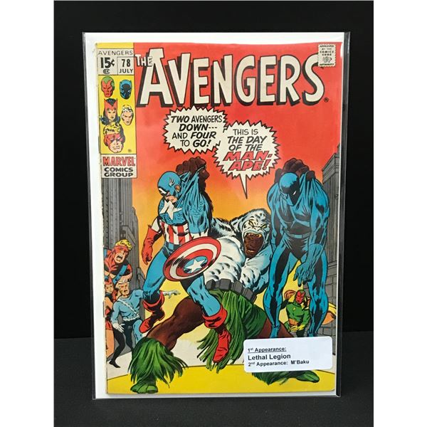 MARVEL COMICS NO.78 THE AVENGRES