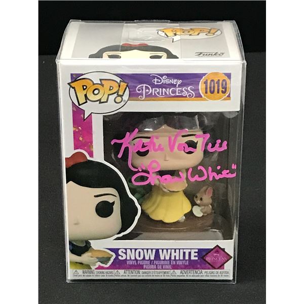 KATE VON TILL SIGNED SNOW WHITE FUNKO POP - JSA COA