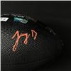 Image 3 : JAMAR CHASE AND JOE BURROW SIGNED FOOTBALL ACE COA