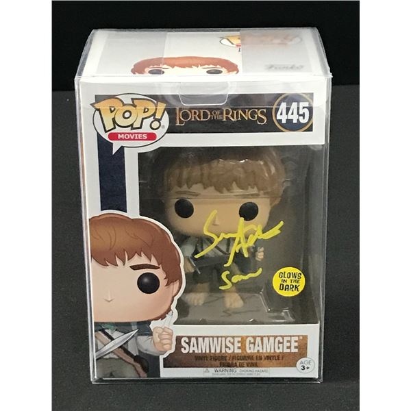 SEAN ASTIN SIGNED SAMWISE GAMGEE FUNKO POP - PSA AND WWOC COA
