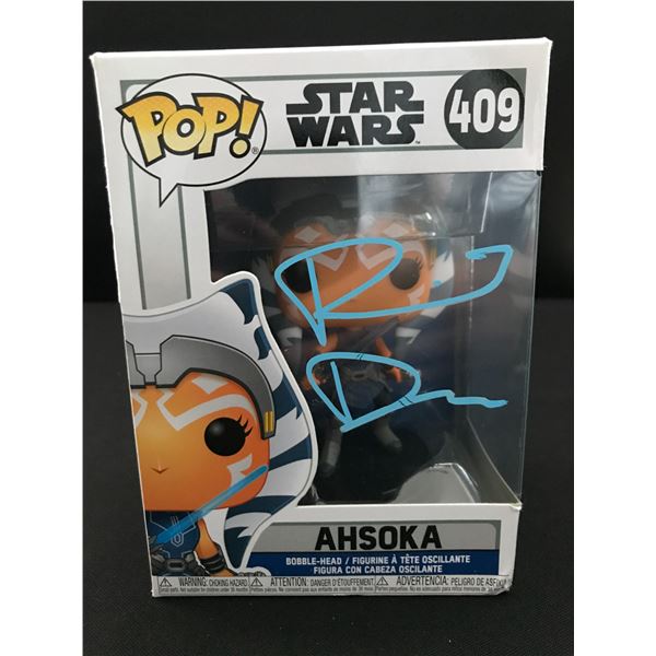 ROSARIO DAWSON SIGNED AHSOKA FUNKO POP - KB COA