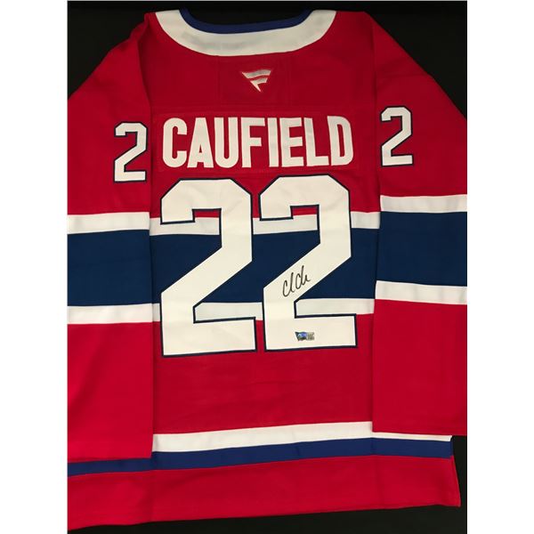 COLE CAULFIELD SIGNED MONTREAL CANADIENS JERSEY - ACE COA