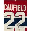Image 2 : COLE CAULFIELD SIGNED MONTREAL CANADIENS JERSEY - ACE COA