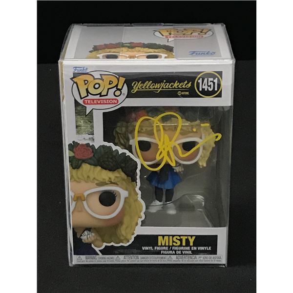 CHRISTINA RICCI SIGNED YELLOWJACKETS MISTY FUNKO POP - JSA AND WWOC COA