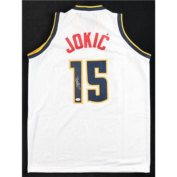 NIKOLA JOKIC SIGNED DENVER NUGGETS JERSEY - JSA COA