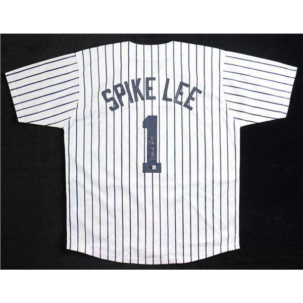 SPIKE LEE SIGNED NEW YORK JERSEY BECKETT COA