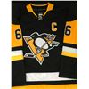 Image 2 : MARIO LEMIEUX SIGNED PENGUINS JERSEY ACE COA