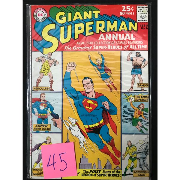 DC COMICS NO.6 GIANT SUPERMAN ANNUAL