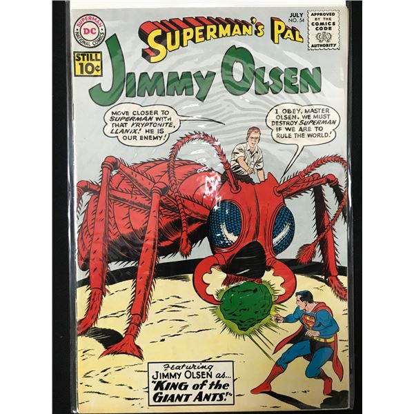 DC COMICS NO.54 SUPERMANS PAL JIMMY OLSEN