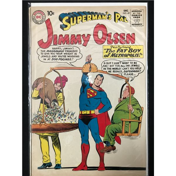DC COMICS NO.49 SUPERMANS PAL JIMMY OLSEN