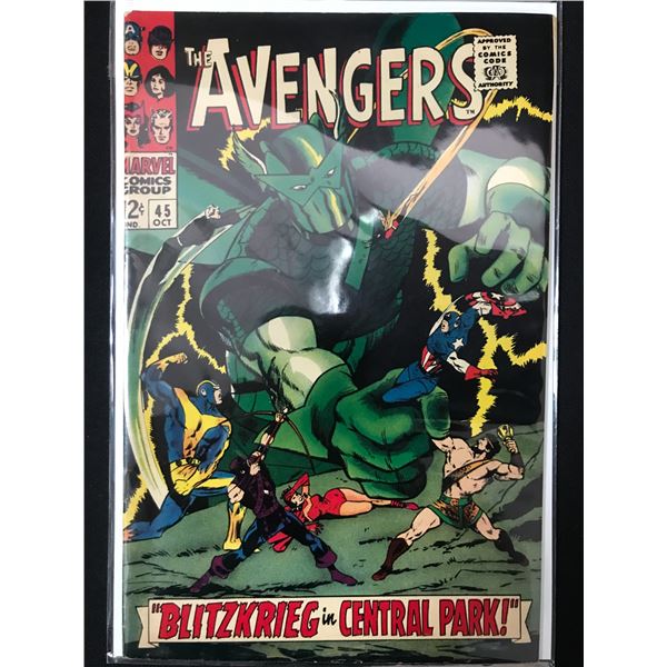 MARVEL COMICS NO.45 THE AVENGERS