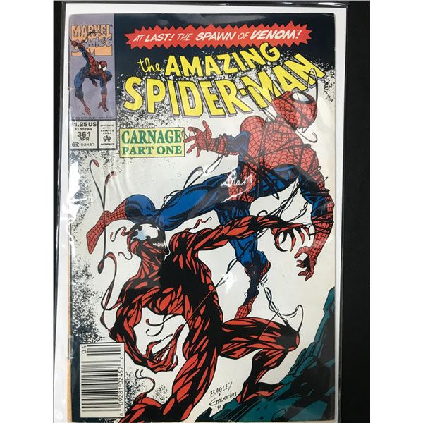 KEY ISSUE MARVEL COMICS NO.361 THE AMAZING SPIDERMAN (1ST APP CARNAGE)
