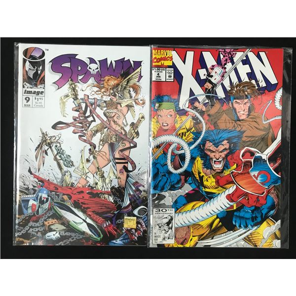 LOT OF 2 KEY ISSUE COMICS 1ST OMEGA RED 1ST ANGELA