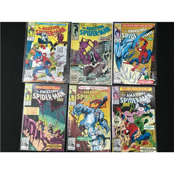 LOT OF 6 THE AMAZING SPIDERMAN COMICS