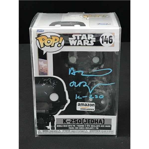 ALAN TUDYK SIGNED K-2S0 FUNKO POP - JSA AND PSA COA
