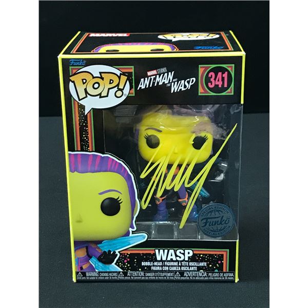 EVANGELINE LILLY SIGNED WASP FUNKO POP - KB COA