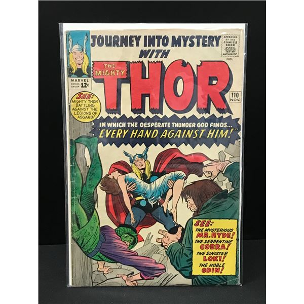 MARVEL COMICS NO.110 THE MIGHTY THOR