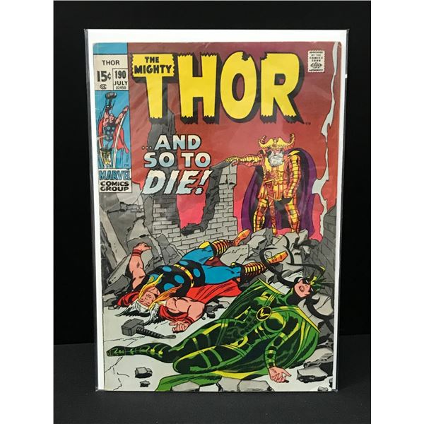 MARVEL COMICS NO.190 THE MIGHTY THOR