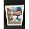 Image 1 : ROGER CLAMENS SIGNED AND FRAMED PICTURE WITH LOA