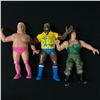 Image 1 : LOT OF 3 VINTAGE WWF LJN WRESTLING ACTION FIGURES